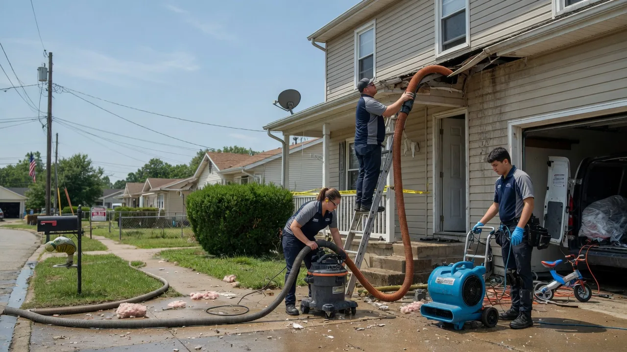 Water Damage Restoration in Franklin, IL near me